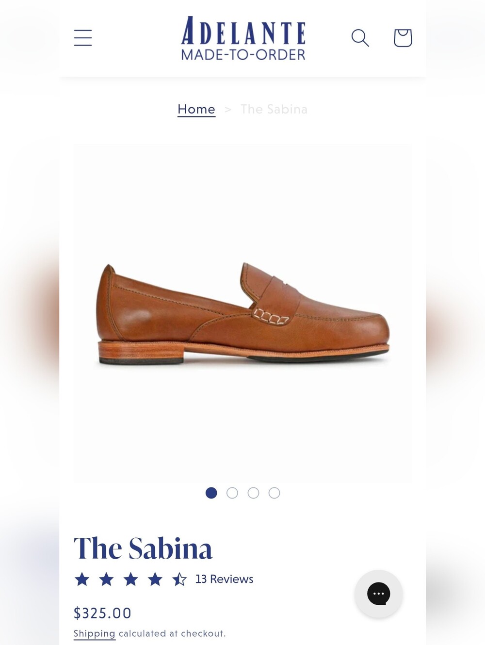 The Sabina Women's Brown Leather Loafers